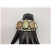 Image 7 : 9-Stone Green Turquoise Cuff Bracelet