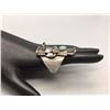 Image 5 : Turquoise and Sterling, Kachina Ring