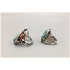 Image 5 : Pair of Turquoise Rings