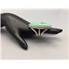Image 3 : Large Turquoise, Sterling Silver Ring
