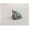 Image 5 : Large Turquoise, Sterling Silver Ring