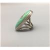 Image 7 : Large Turquoise, Sterling Silver Ring