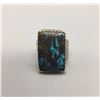 Image 1 : Nice Blue Turquoise and Sterling Ring