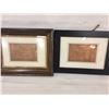 Image 4 : 7 Framed Copper Signs