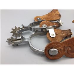 Crockett Renalde Single Mounted Spurs