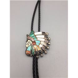 Zuni Indian Bolo - Quam