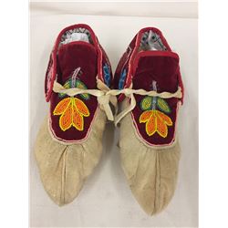 Woodlands Beaded Moccasins