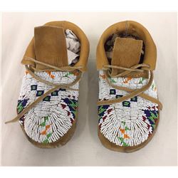 Beaded Cheyenne Moccasins
