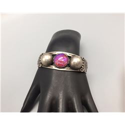 Sterling Silver and Red Moonstone