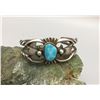 Image 7 : Sterling Silver and Turquoise Bracelet