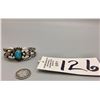 Image 8 : Sterling Silver and Turquoise Bracelet