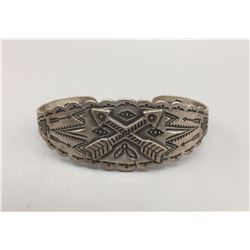 Fred Harvey Style Sterling Bracelet