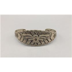 Fred Harvey Style Sterling Bracelet