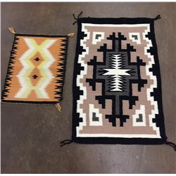 2 Smaller Size Navajo Textiles