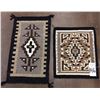 Image 10 : Pair of Two Grey Hills Navajo Textiles