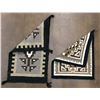 Image 2 : Pair of Two Grey Hills Navajo Textiles