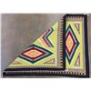 Image 2 : Vintage Colorful, Busy Pattern Navajo Textile