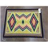 Image 6 : Vintage Colorful, Busy Pattern Navajo Textile