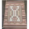 Image 1 : Vintage Burntwater Storm Pattern Navajo Textile