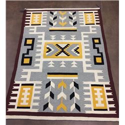 Unique Storm Pattern Navajo Textile