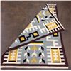 Image 2 : Unique Storm Pattern Navajo Textile