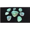 Image 5 : Group of Spiderweb Turquoise Cabochons