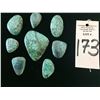 Image 7 : Group of Spiderweb Turquoise Cabochons