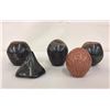Image 1 : Group of 5 Fine Santa Clara Pots