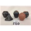 Image 7 : Group of 5 Fine Santa Clara Pots