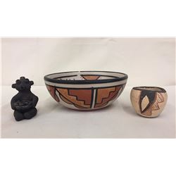 3 Pueblo Pots