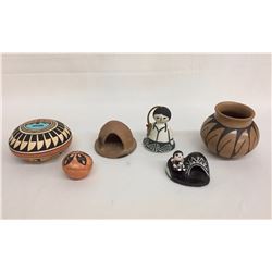 7 Miscellaneous Pots - Various Tribes