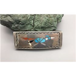 Inlay Road Runner Belt Buckle