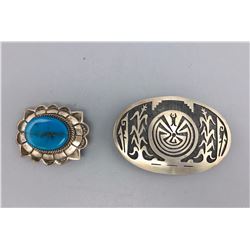 Native American Style Belt Buckles