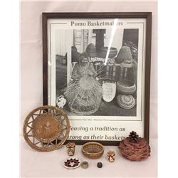 Group Miscellaneous Baskets and Poster