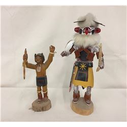 2 Hopi Kachinas