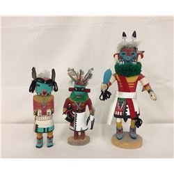 Group of 3 Older Hopi Kachinas