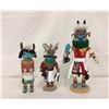 Image 1 : Group of 3 Older Hopi Kachinas