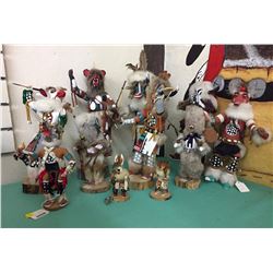 Group of Navajo Folk Art Dolls