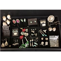 Group of Misc. Earrings and Other Jewelry