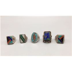 5 Vintage Rings