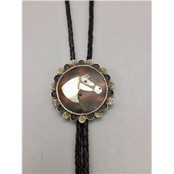 Vintage Zuni Inlay Bolo