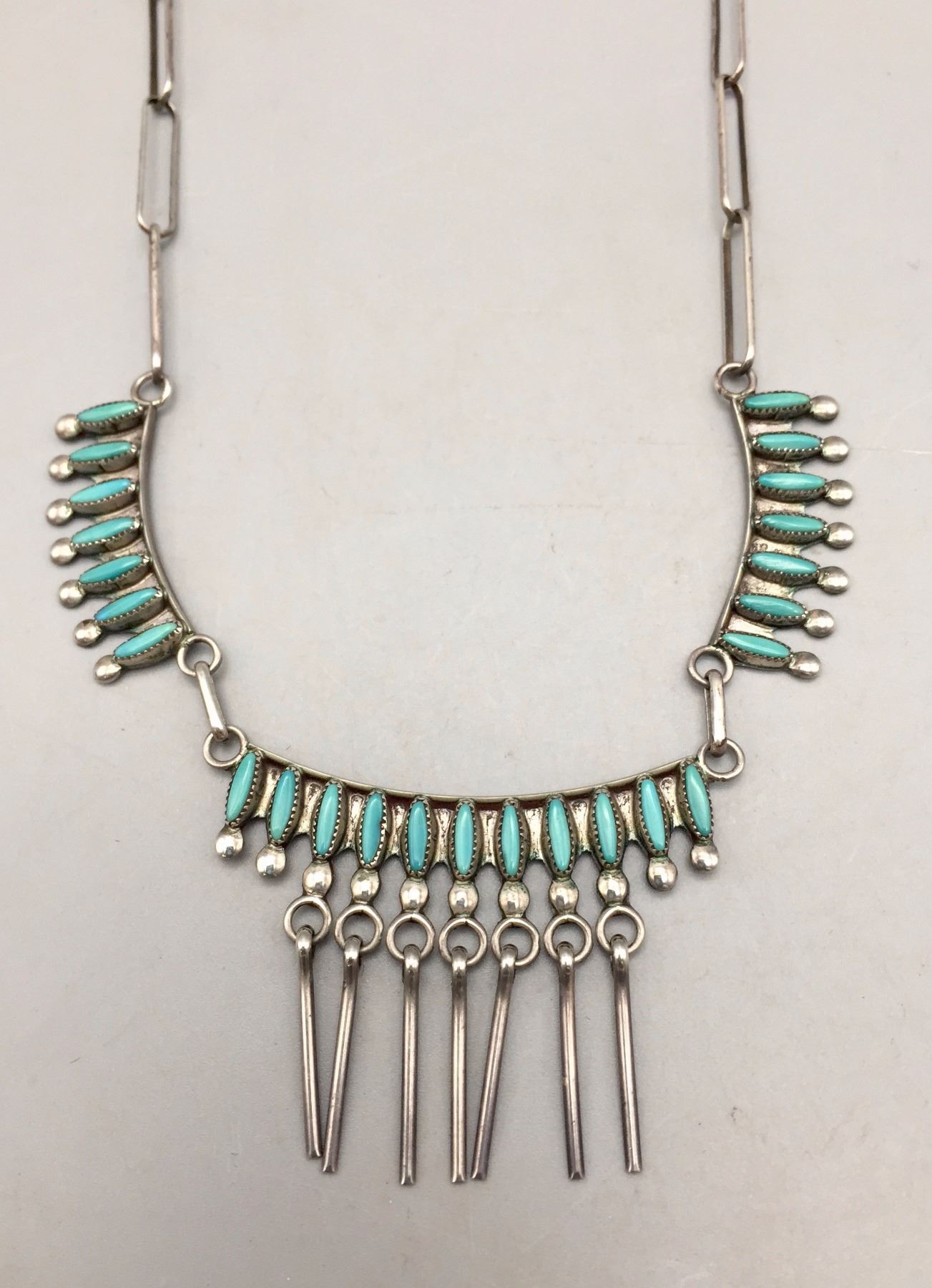 Zuni Needlepoint Necklace