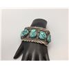 Image 7 : Five Stone Vintage Turquoise Bracelet