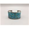 Image 1 : Zuni Fish Scale Inlay Bracelet