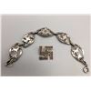Image 2 : Fred Harvey Era Whirling Log Bracelet and Pin