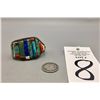 Image 9 : Fred Harvey Era Whirling Log Bracelet and Pin