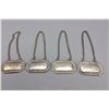 Image 2 : Tiffany and Co. Sterling Silver Bottle/Decanter Tags