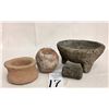 Image 6 : Group of Various Old Grinding Stones