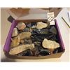 Image 2 : Box of Prehistoric Stone Knapping Items
