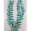 Image 4 : Large Turquoise and Shell, Jocla Necklace